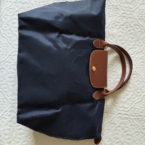 Longchamp Le Pliage Original Handbag Medium (navy) - Picture 3 of 5